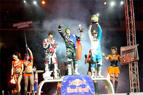 The winners of the NIGHT of the JUMPs in Linz/Austria