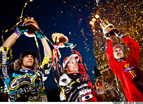 Andre Villa, Levi Sherwood and Nate Adams